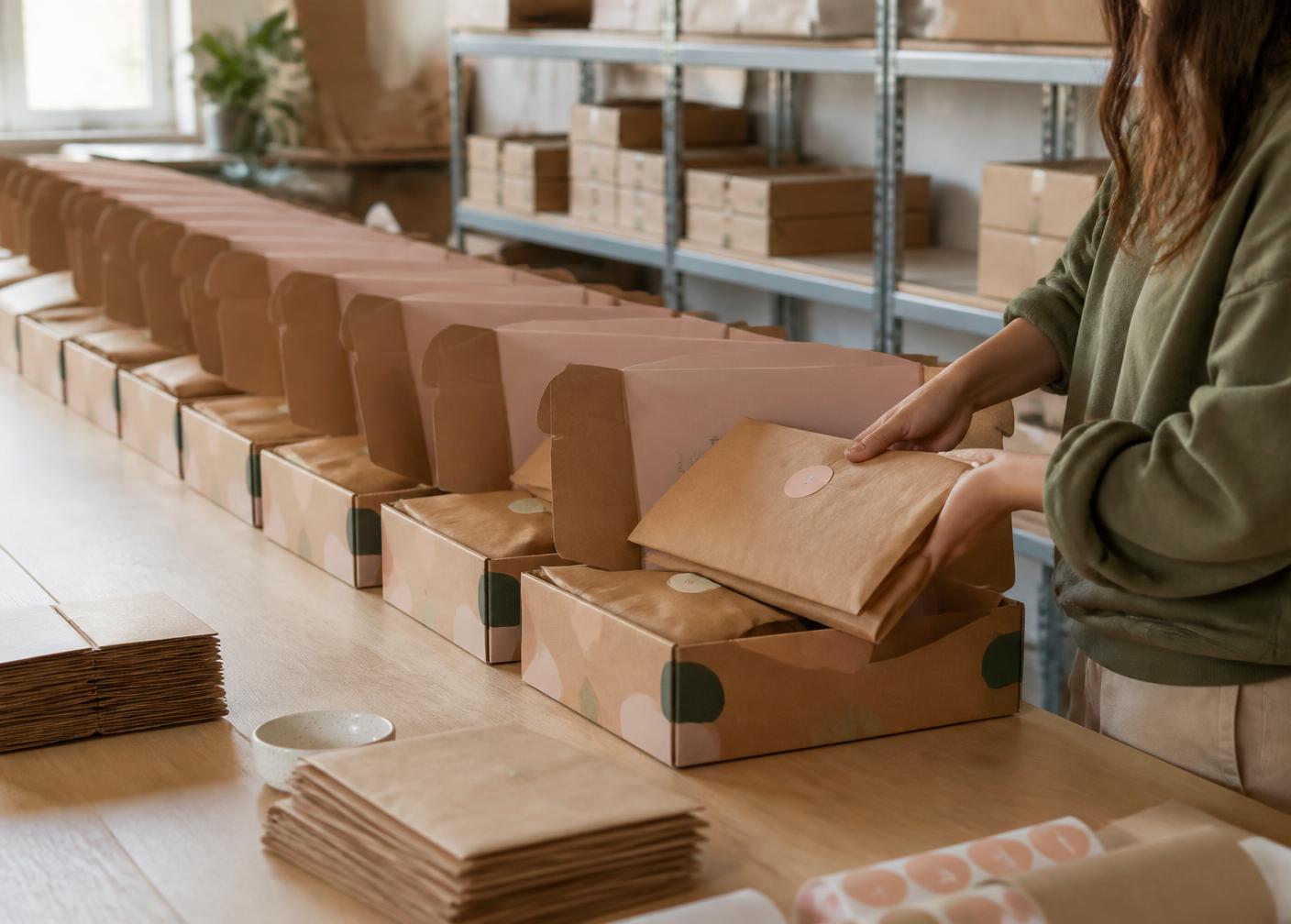 Order tracking and fulfillment operations for a corporate gifting campaign